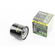 Фільтр масляний HF204RC (65*74mm) Honda CB500/CB600/CBR600, Kawasaki EX500/ZX600, Triumph 600/675/800/900, Yamaha YFM350